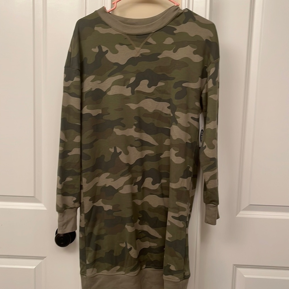 Cotton, sweatshirt like dress